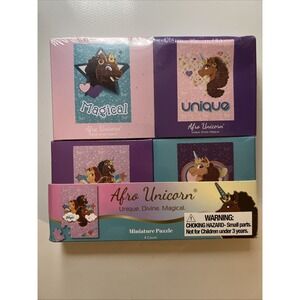 Target Bullseye's Playground Unicorn Mini 20-Piece Puzzle - Pack of 4 Puzzles